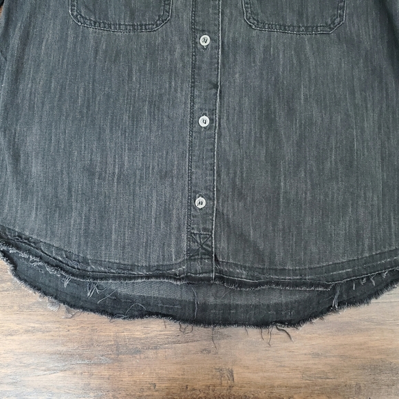 Blank NYC Tops Blanknyc Size Xs Buttoned Down Denim Poshmark